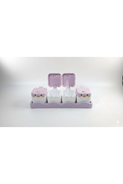 Roomlyne Cute face cartoon jar set – 4 pieces