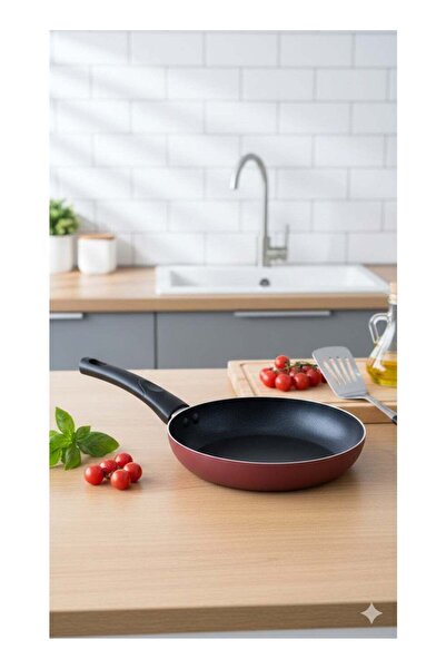 Roomlyne Rumlins Aluminum Frying Pan 22 cm with Non-Stick Coating and Heat-Re...