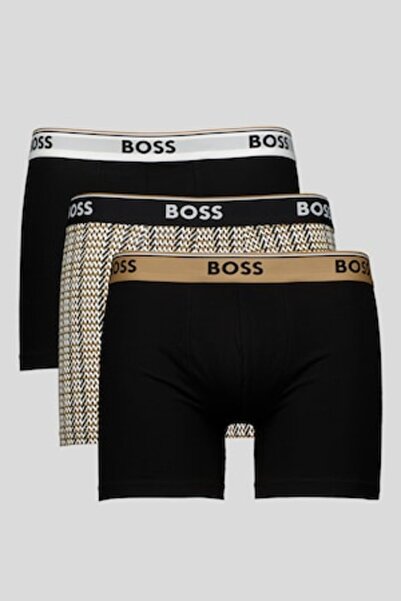BOSS Boxer Set with Logo - 3 Pairs