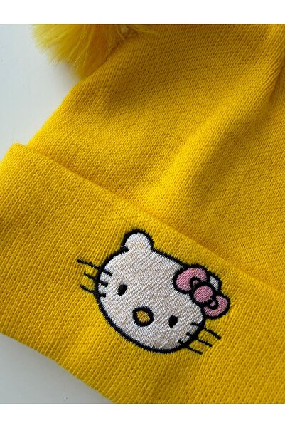 Bumelo Hello Kitty Children's Beanie with Pompom
