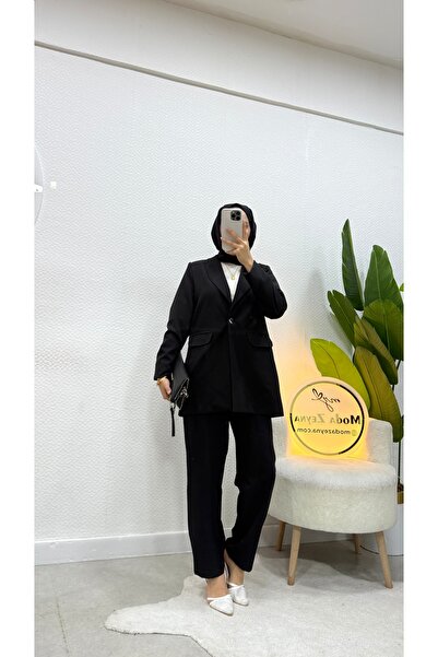moda zeynaa Vera Blazer Pantolon Takım