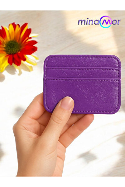 Minamor Faux Leather Card Holder