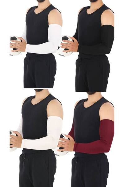 ALDAIYR 4 Pcs Sleeveless Amaçlı Sandy Stretch Fabric Combed Cotton Embroidery...