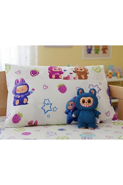 ARTUNHOME Labubu Pillowcase 1 Piece 50X70 Cm. 100% Cotton