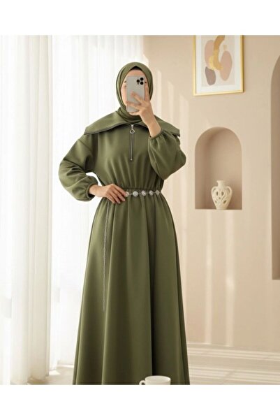 modasindoma Women Shawl Collar Dress