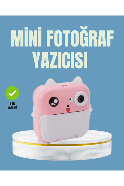 Nemere Anında Baskı Ve Yüksek Çözünürlüklü Çift Lensli Fotoğraf Makinesi Tech