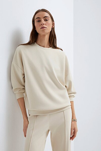 Mavi Kadın Ekru Sweatshirt 168837-70065