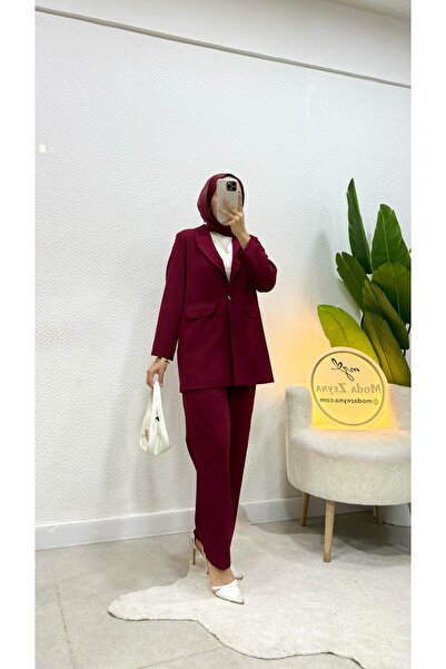 moda zeynaa Vera Blazer Pantolon Takım