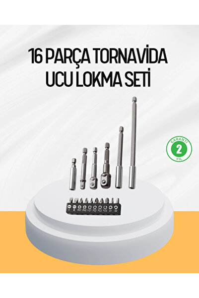 Epilons Ergonomski set od 16 bitova, odvijača i adaptera