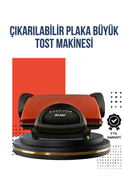 Epilons Compact grill and toaster oven - removable plate, cast iron body