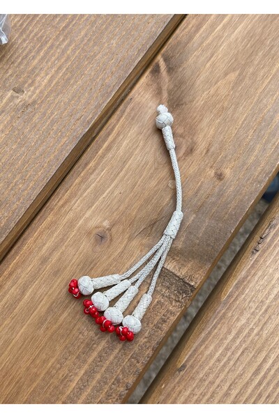 KAZZAZE Silver Kazaziye Special Design Four-Pendant Rosary Tassel - Suitable ...