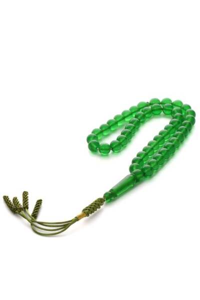 Shaka Khatam مسبحة فاخرة من غبار الكهرمان، 45 حبة - شكا خاتم