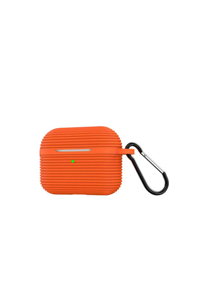 AL - KAR TİCARET AirPods Pro 3 (3Rd Generation) Raven Silicone Case - Orange