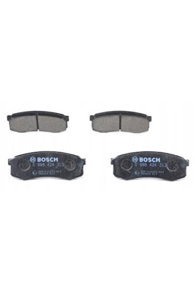 Bosch Set of 4 Brake Pads, Bosch, 0 986 424 313