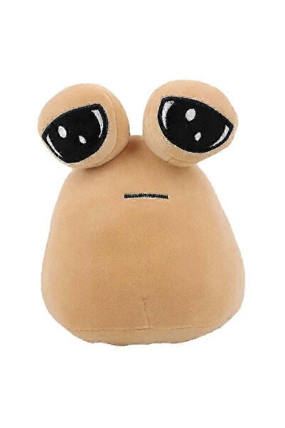 OEM Plush Toy Pou, 22cm, Soft Material, Brown
