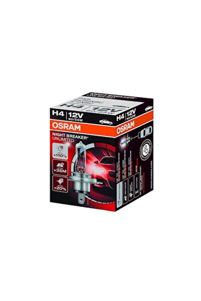 Osram Bec auto cu halogen H4 Night Breaker nelimitat