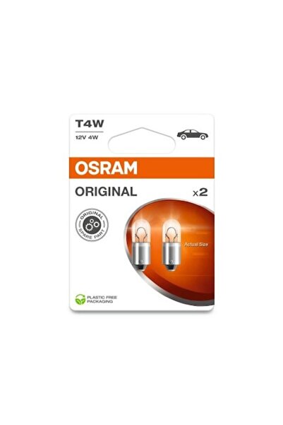 Osram Set de 2 becuri T4W, 12V, 21W,