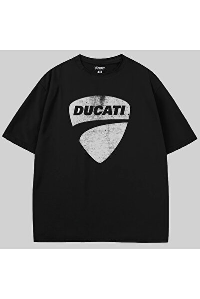 Crazy Μπλουζάκι με λογότυπο Ducati 02 oversized
