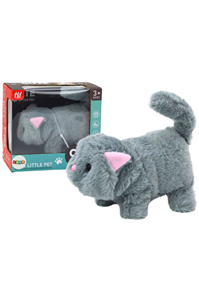 LEAN Interactive plush GRI kitten that walks and meows