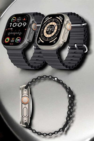 Epilons Yeni Nesil Akıllı Saat Titreşimli, Uyku & Sağlık Takibi, Çift Kordon