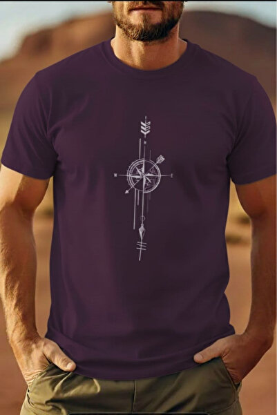 New Shine Compass Printed Unisex T-Shirt
