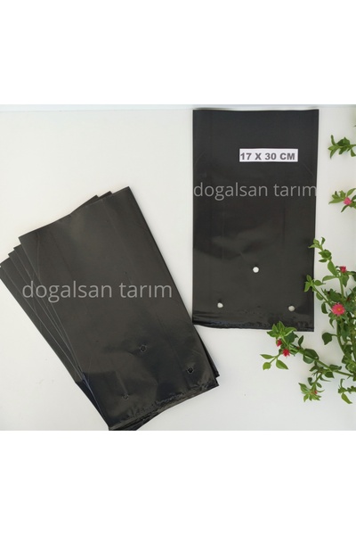 Ekodoğa Fide Poşeti 17x30 Cm 1 kg Fide Torbası Fidan Poşeti Fidan Torbası