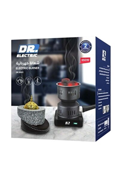 DR.ELECTRIC Electric Charcoal Stove, Model DR650C, 650 Watts, 220-240 Volts, ...