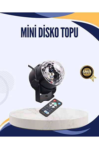 Epilons Šareno LED svetlo za zabavu sa senzorom za muziku