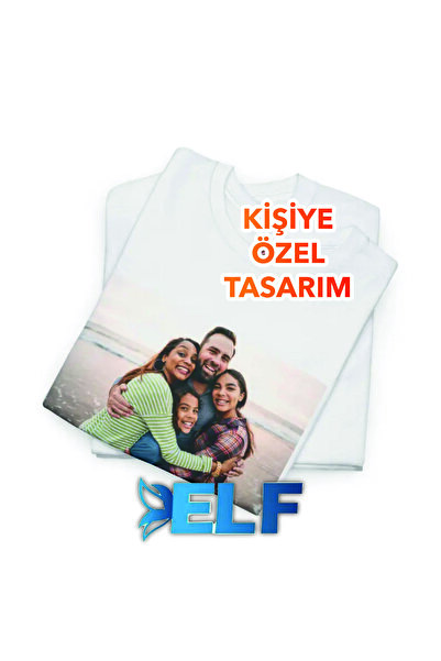 ELF REKLAM T-shirt Kişiöye Özel Baskılı Resimli