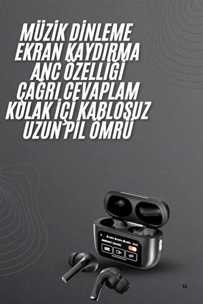 Twin Store سماعة بلوتوث من الجيل الجديد 5.0 بلوتوث مع شاشة