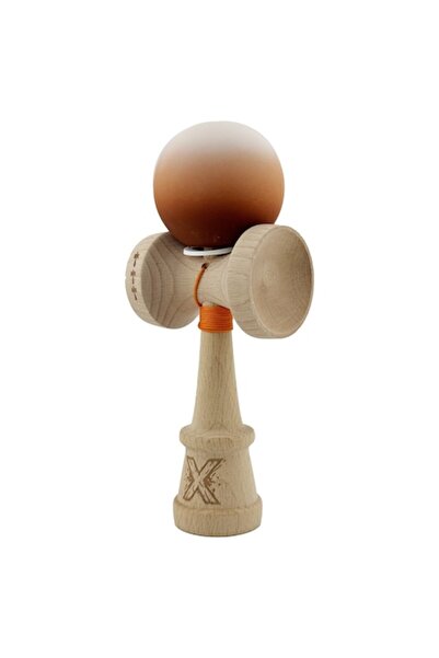 LEIBOO Kendama, LEIBOO, V3, μεγάλες κούπες, ξύλο, 18 cm, καφέ