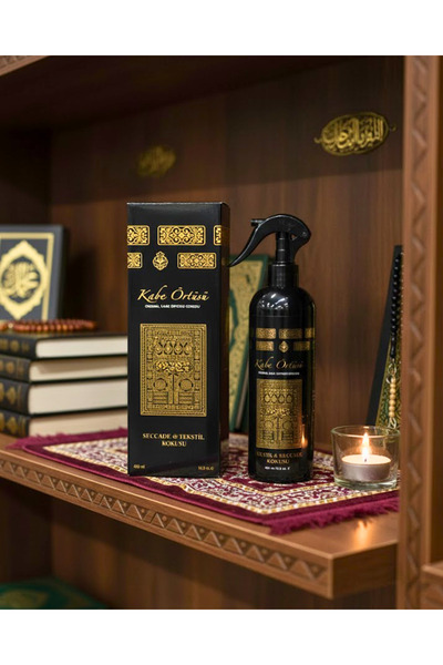 SUFİ TESBİH VE ESANS Kabe Örtüsü Kokusu - Özel Tasarım 400 ml Seccade ve Oda ...