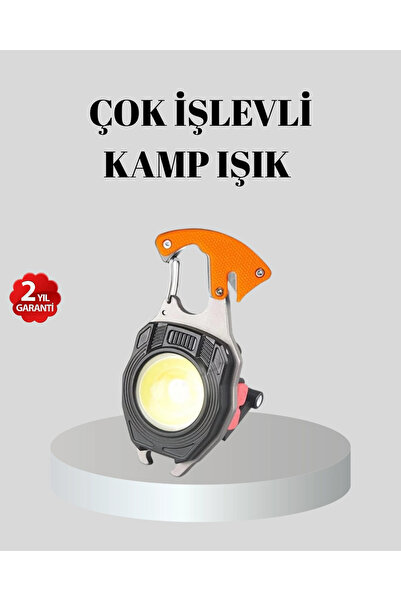Epilons Çok Fonksiyonlu Anahtarlık Fener – Güçlü Led Işıklı, Şarjlı, Düdüklü ...
