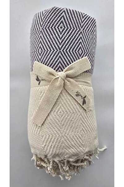 EMİLLİE Double Diamond Peshtamal Set Purple