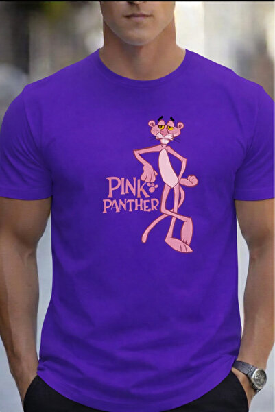 New Shine TRIOC UNISEX CU IMPRIMARE PANTERA ROZĂ