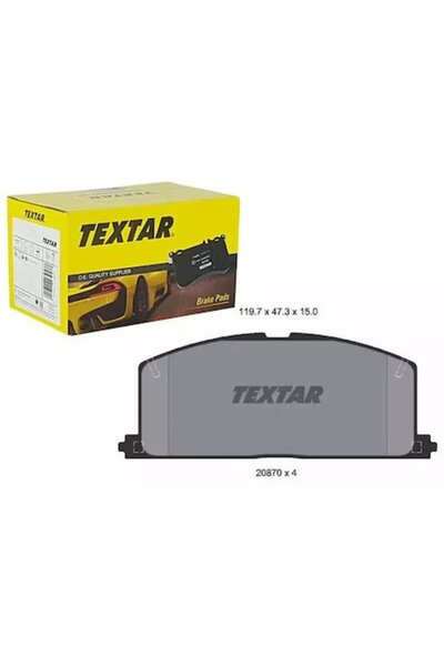 TEXTAR Plăcuțe de frână, Textar, pentru Toyota Corolla -92
