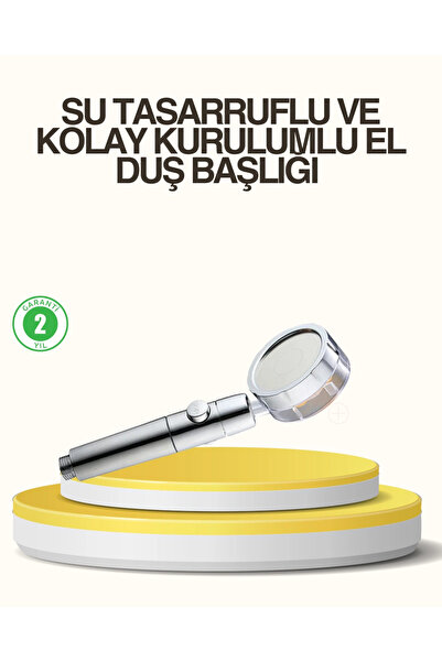 ALFA AKSESUAR 03 Leak-Proof Shower Head That Increases Water Pressure