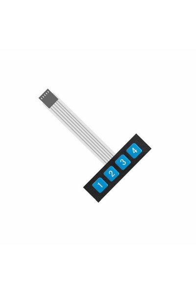 ARGEROBO 1X4 Membran Tuş Takımı Keypad