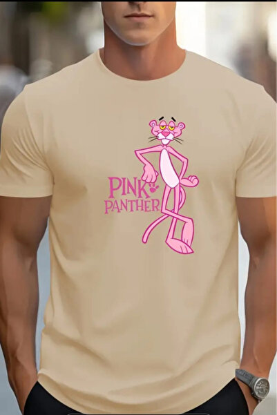 New Shine TRIOC UNISEX CU IMPRIMARE PANTERA ROZĂ