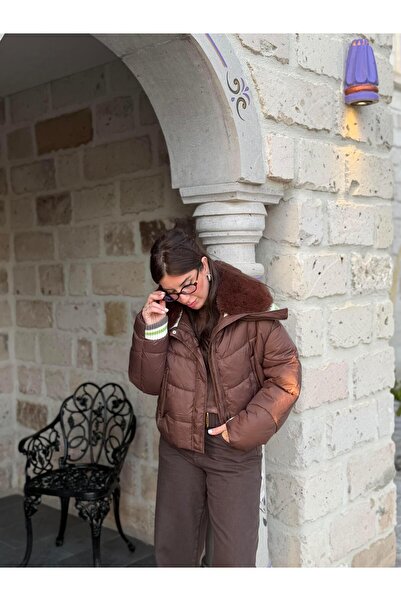 DOLCE QUEEN Luxury Detachable Collar Premium Puffer Jacket