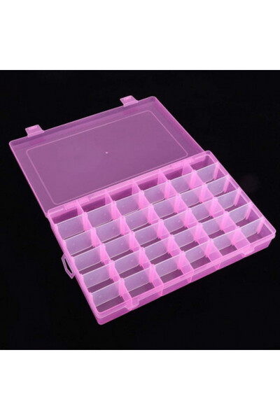 Pink Nails Nail Art Organizer Pink Divide