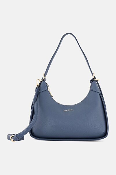 Kathy Ireland Women Brand Logo Shoulder Bag, Blue