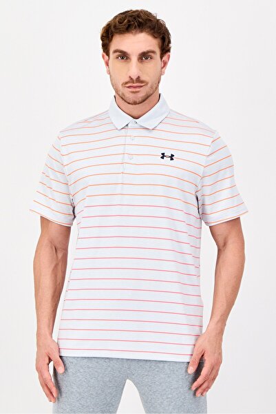 Under Armour Men Loose Fit Short Sleeve Golf Playoff Polo Shirt, Multicolor