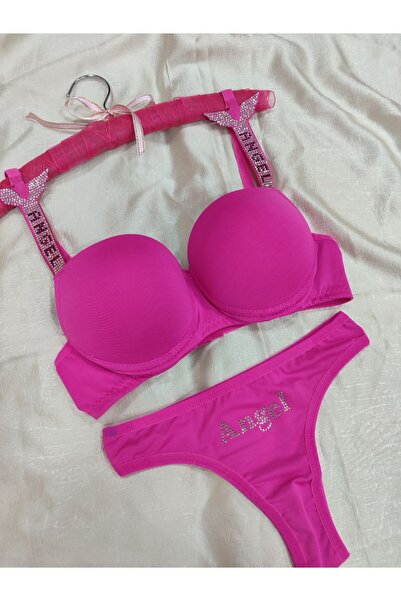 Love Angels Stone Pattern Underwear Set Dowry Underwear Set