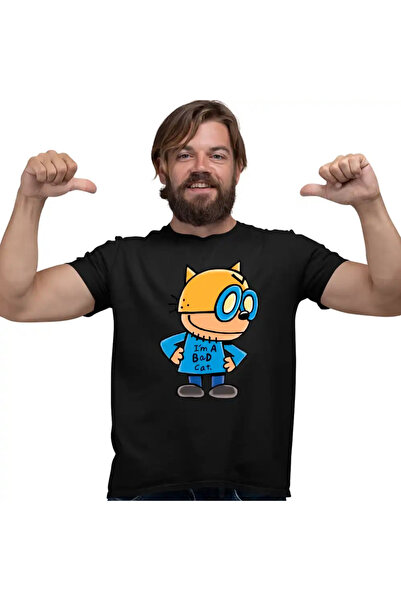 OEM Tricou Barbati Dog Man Bad Cat Capitan Chilot Dogman