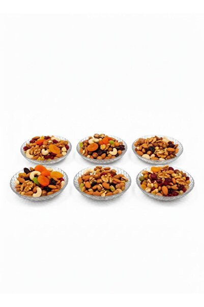 Altabi Antalya 6-Piece Round Snack Bowl / Breakfast Bowl / Appetizer Bowl