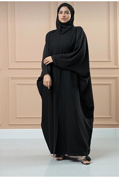 New Fashion عباية نسائية من قماش انترنت مشلح كتل