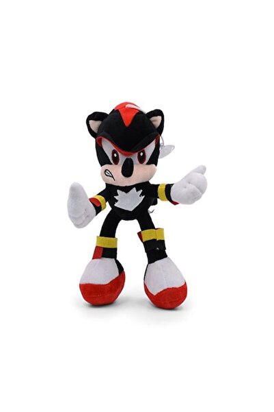 Vika ® Plush Toy, Sonic, Shadow, Black, 30cm