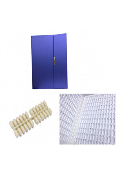 Pink Nails Set de catalog de prezentare 308 poziții albastru