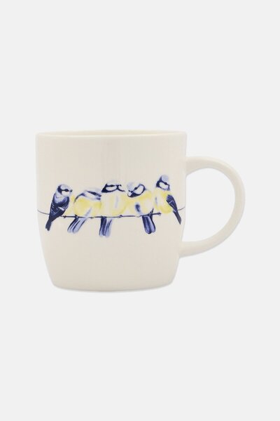 Kitchen Craft Ceramic Graphic Print Mug 425 ml, Multicolor